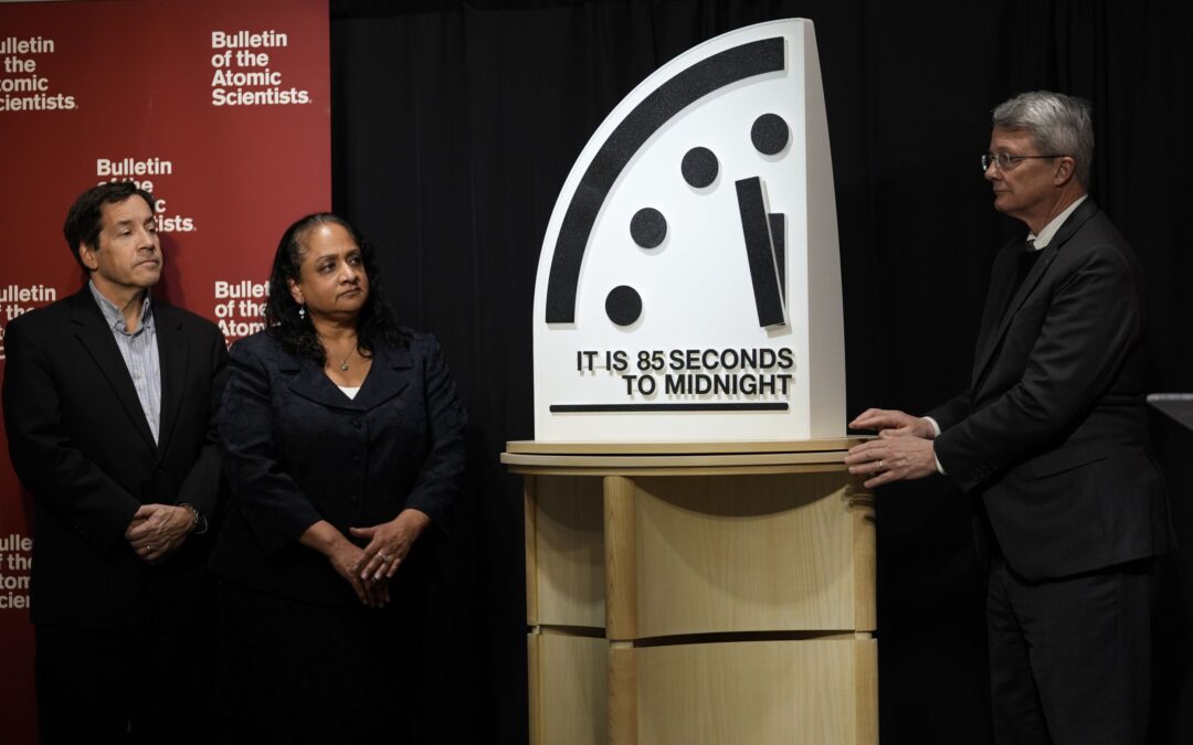 Doomsday Clock moves closer to annihilation than ever