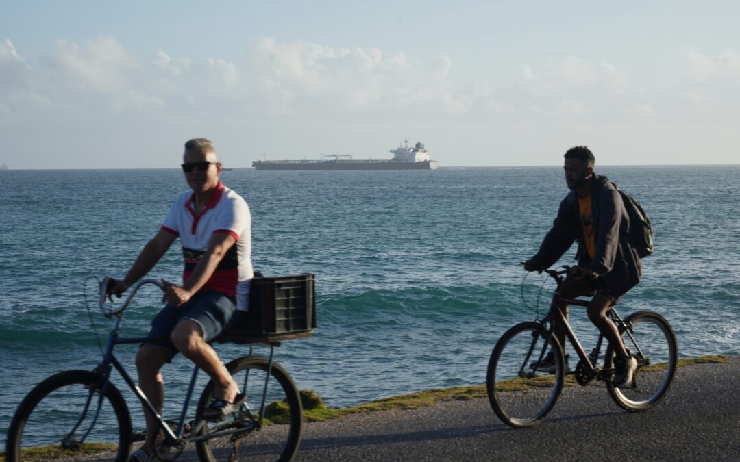 Sanctioned Russian tanker docks in Cuba after US allows passage despite energy blockade
