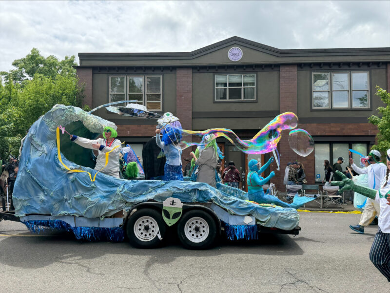 A parade float.